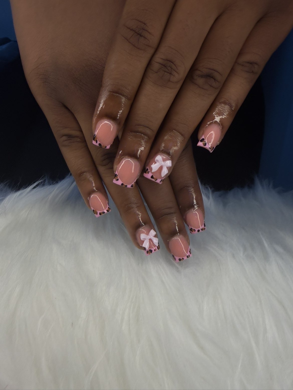 Leopard French with bows